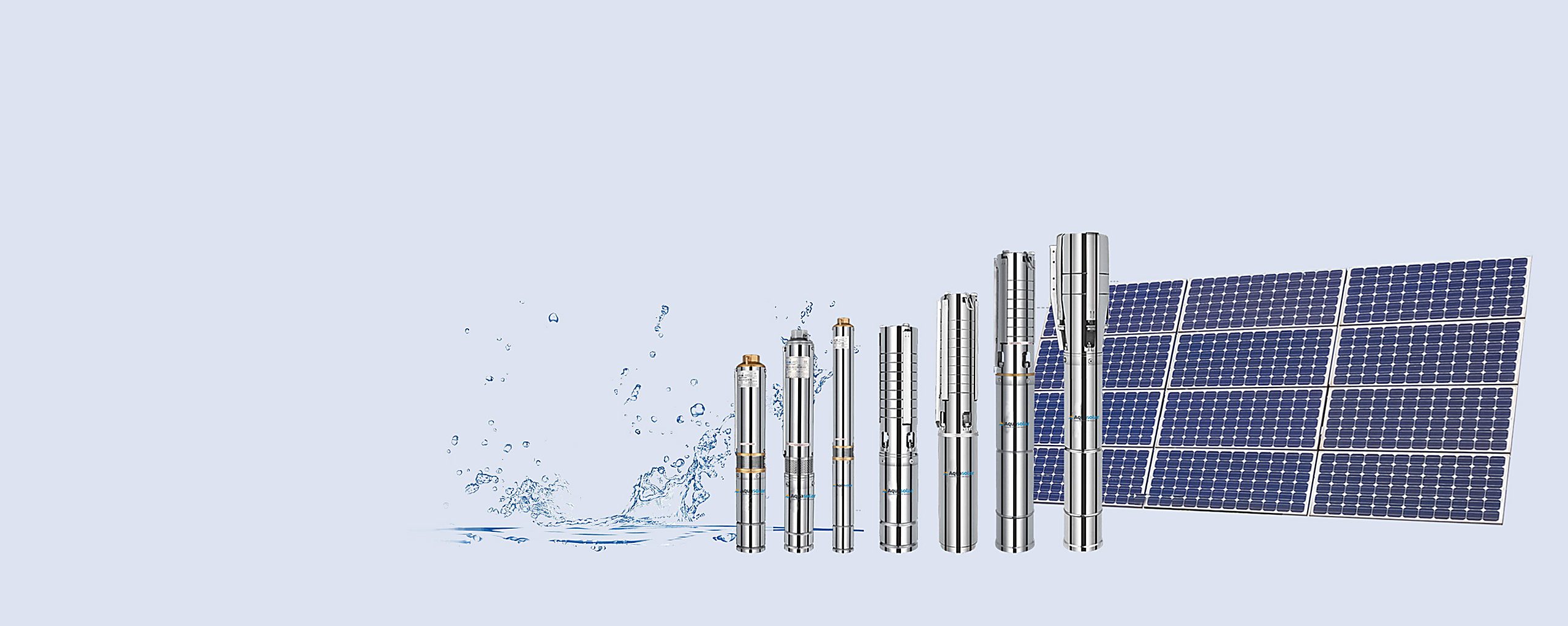 Our full 2″–6″ solar pump range, explained
